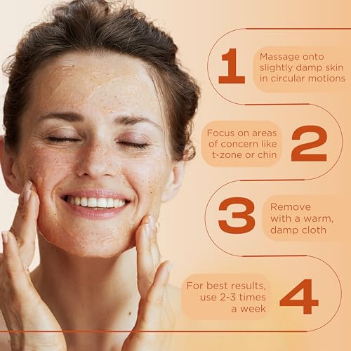 InstaNatural Vitamin C Face Scrub, Exfoliates & Minimizes Wrinkles, 2 Fl Oz - Image 4