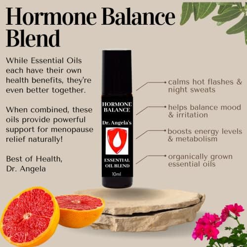 Menopause Relief Hormone Balance Essential Oil Roll-On 10ml - Image 3