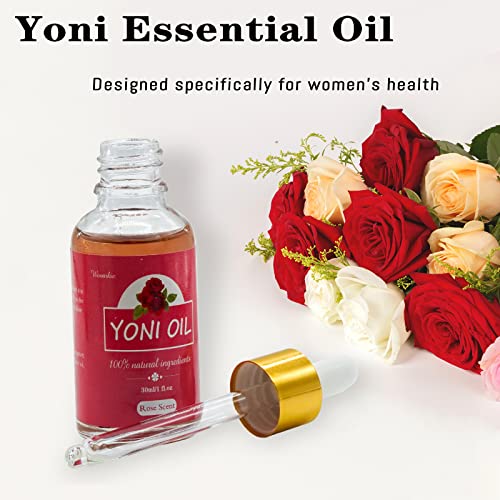 Natural Yoni Oil 2-Pack for Women pH Balanced Intimate Deodorant Serum - Image 4