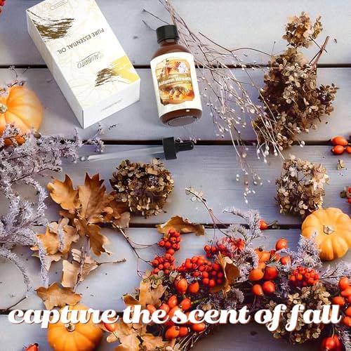 SALUBRITO 4oz Autumn Wreaths Essential Oil for Diffuser & More - Image 6