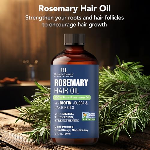 Rosemary Oil for Hair Growth with Biotin & Oils 2 fl oz - Image 2