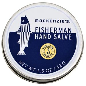 MacKenzie's Fisherman All-Natural Hand Salve Balm for Dry Skin, 1.5 oz Size