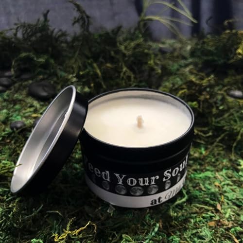 Black Licorice 4oz Handmade Soy Candle Tin - Image 5