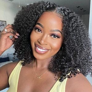 Mongolian Afro Kinky Curly 10" Hair Bundles for Black Women - Virgin Hair