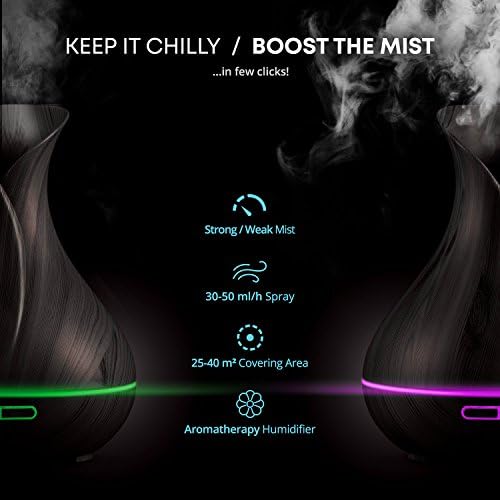 Smart WiFi Essential Oil Diffuser Humidifier 400ml with Alexa Google Home Control - Image 4