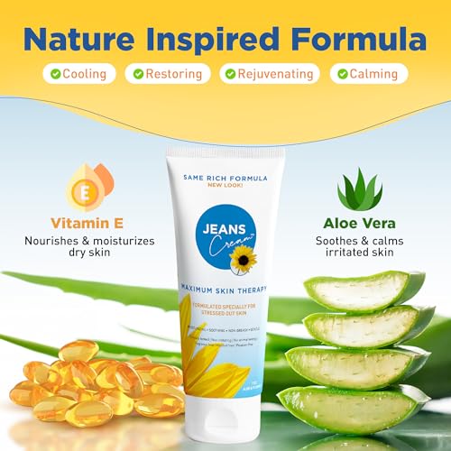 Radiation Burn Cream with Vitamin E & Aloe Vera for Skin Relief, 7 oz - Image 3