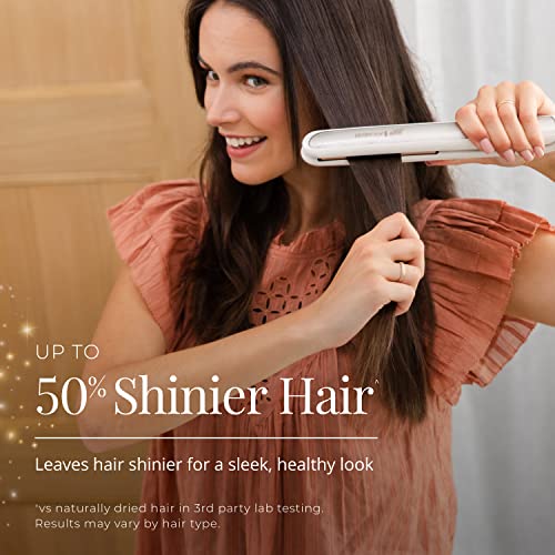 Remington Shine Therapy 1" Flat Iron with Argan Oil & Keratin for Smooth Hair - Image 5