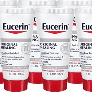 Eucerin Original Healing Lotion, Fragrance-Free, 1 Oz Travel Size (Pack of 6)