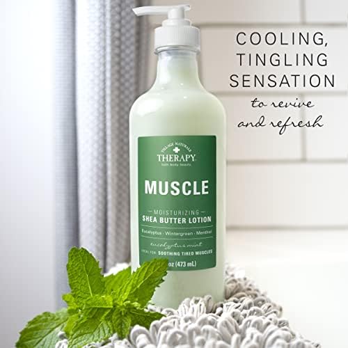Village Naturals Therapy Eucalyptus Mint Muscle Lotion, 16 fl oz, Pack of 3 - Image 7