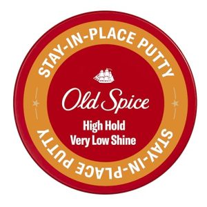 Old Spice Men's Hair Styling Putty, High Hold, Low Shine, 2.22 oz