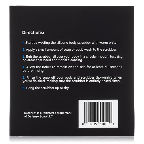 Defense Soap Body Scrubber with Shower Hook Set - Image 7