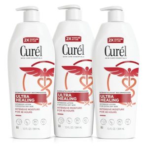 Curél Ultra Healing Lotion for Extra-Dry Skin, 13 oz (3 Pack)