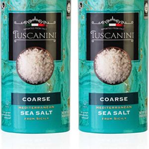 Tuscanini Coarse Sea Salt, 2 Pack, 16oz Each