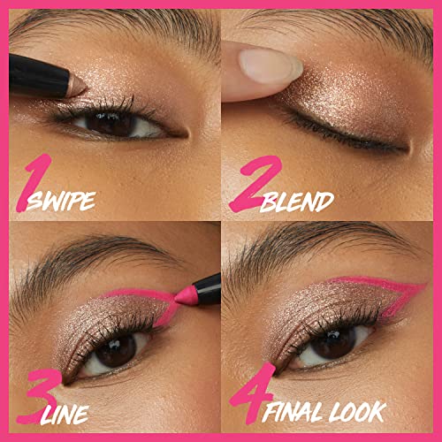 MAYBELLINE Color Tattoo Eye Shadow Stick, Lime Green Matte, 24HR Wear - Image 4
