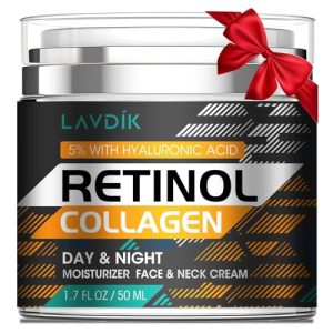 Retinol Cream with Hyaluronic Acid, Anti-Aging Moisturizer for Day & Night (1.7 FL OZ)