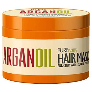 Moroccan Argan Oil Deep Conditioner for Damaged, Dry, Curly & Color-Treated Hair
