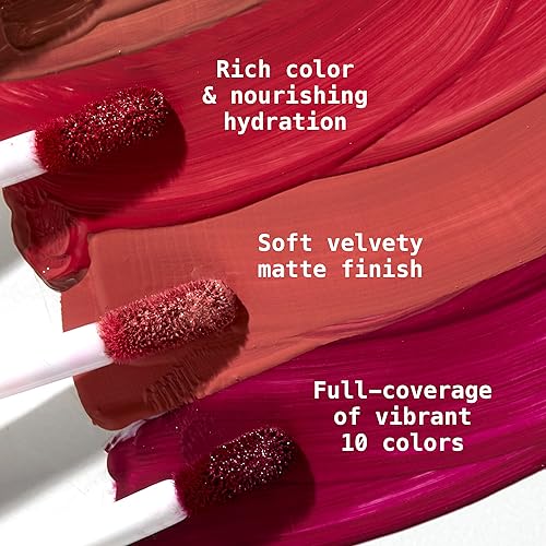 Ruby Kisses Velvet Lip Cream - Matte, Long-Lasting, Lightweight, Hydrating Lip Tint - Image 3