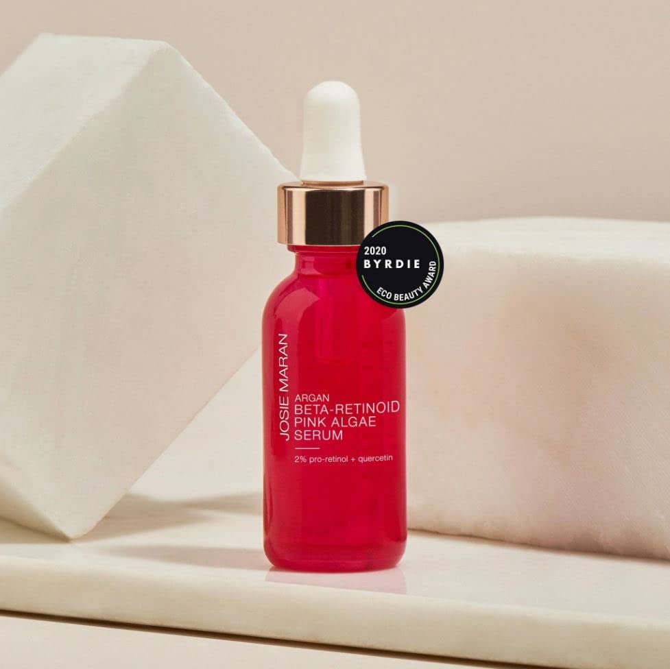 Josie Maran 25 mL Argan Beta-Retinoid Pink Algae Serum - Image 7