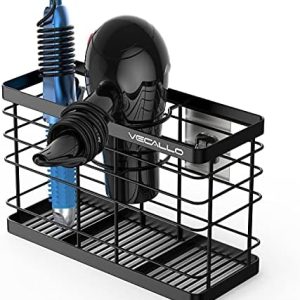 Wall-Mounted Hair Tool Organizer - Adhesive Holder for Dryer, Curling Iron, Straighteners