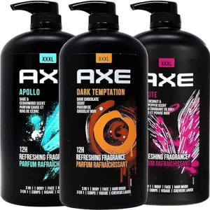 Axe Men?s 3-in-1 Body Wash Variety Set, 33.8 oz