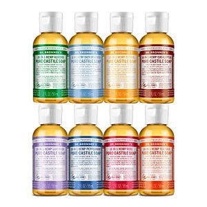 Dr. Bronner?s 2oz Organic Pure-Castile Soap Variety Pack