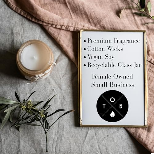 Petrichor 4oz Vegan Soy Wax Handmade Candle 40+ Hour Burn Time - Image 3