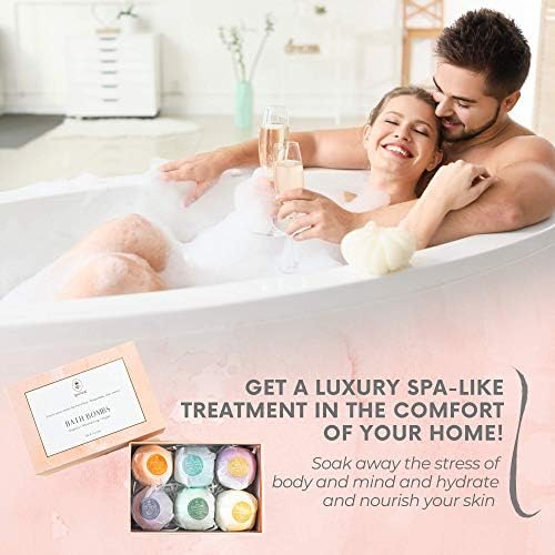 Levitural Organic Bath Bombs with Dead Sea Salt ? Set of 6 - Image 6