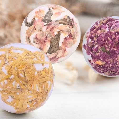 Floral Aromatherapy Bath Bomb Set, 6 Scents - Image 3