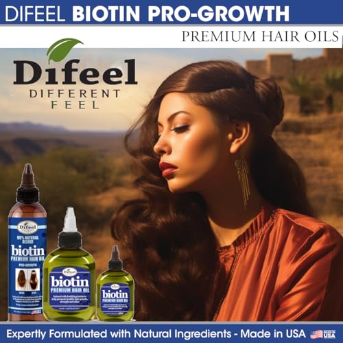 Difeel Biotin Hair Oil 7.1 oz - Premium Formula for Healthy Hair - Image 5