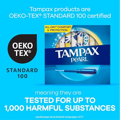 Tampax Pearl Tampons Regular/Super Absorbency 34 Count Unscented with Leakguard Protection - Image 3