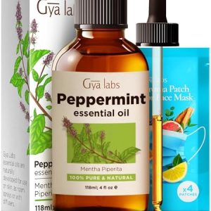 Gya Labs 4 Fl Oz Peppermint Essential Oil ? 100% Pure