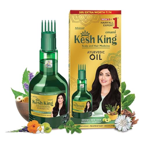 Ayurvedic Hair Oil with Bhringraj & Amla for Growth, Thickness, 300ml