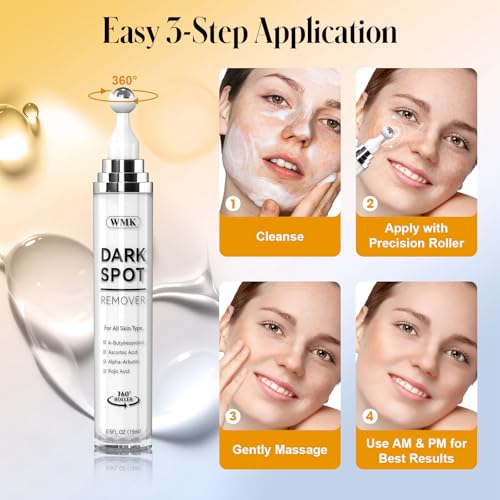 Dark Spot Remover for Face and Body - 0.5 Fl Oz (Sun & Age Spots) - Image 4