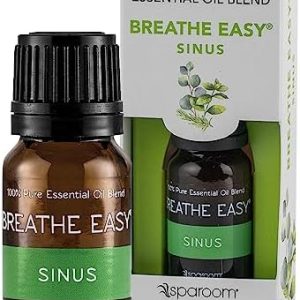 SpaRoom Breathe Easy Sinus Blend Pure Essential Oil 10 mL Dropper Bottle