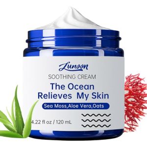 Sensitive Skin Soothing Cream for Redness and Dryness Relief 4 Oz Eczema Moisturizer