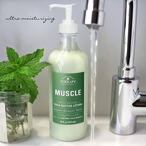 Village Naturals Therapy Eucalyptus Mint Muscle Lotion, 16 fl oz, Pack of 3 - Image 5