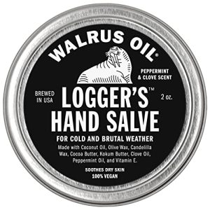 **Walrus Oil Vegan Hand Salve, 2oz, Peppermint & Clove**