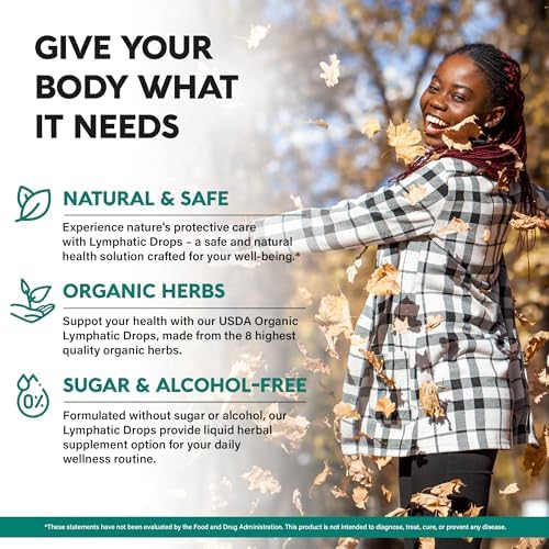 Organic Lymphatic Drainage Drops ? Immune Support, 2 fl oz - Image 2