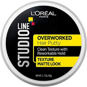 L'Oreal Paris Studio Line Overworked Hair Putty, 1.7 oz - Styling Product