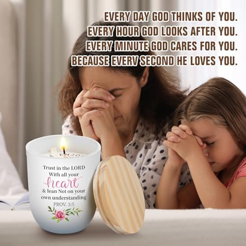 Norme 7 oz Catholic Religious Scented Candle for Women - Image 5