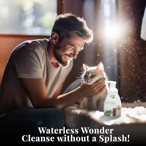Citrus Magic Rinse-Free Pet Shampoo, 8 oz - Convenient Clean for Pets - Image 6