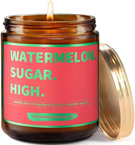Watermelon Sugar High Soy Candle - 9oz Harry Styles Gift for Fans