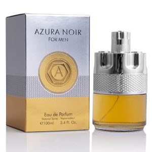 Azura Noir for Men EDP - Woody Spicy, Long-Lasting, 100ml with Lemon & Mint
