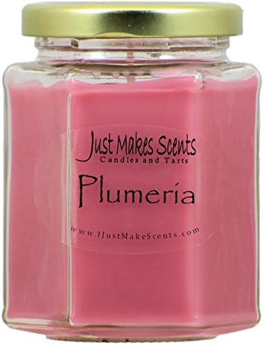 Plumeria Soy Candle | Long-Lasting Tropical Floral | Hand Poured in the USA