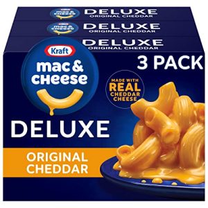 Kraft Deluxe Mac & Cheese Dinner, 3 Pack, 14 oz