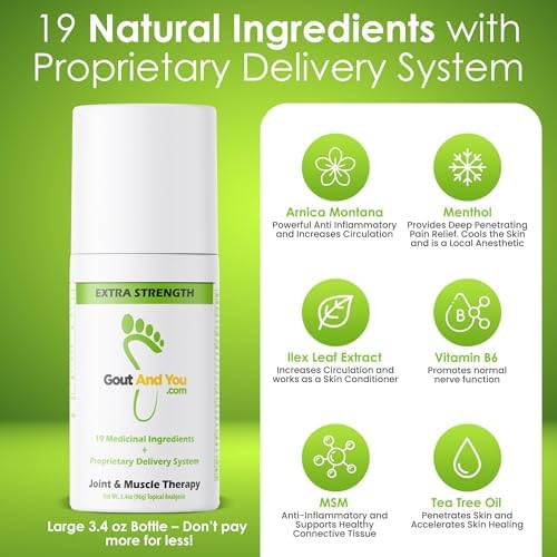 Extra Strength Joint Relief Cream for Flare-Ups, Tendon & Muscle Pain - Fast Acting - Image 6