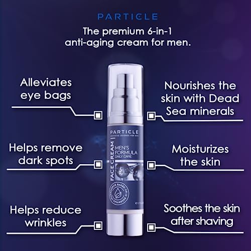 Particle Men's Face Cream - 6-in-1 Moisturizer & Anti-Aging Treatment (1.7 oz) - Image 5