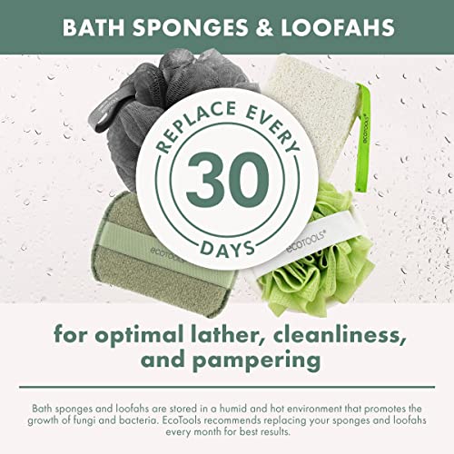 EcoTools Exfoliating EcoPouf, 6 Count, Eco-Friendly Loofah - Image 10