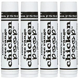 Simone Chickenbone 100% Natural Chicken Poop Lip Balm 6 Pack 0.15 oz