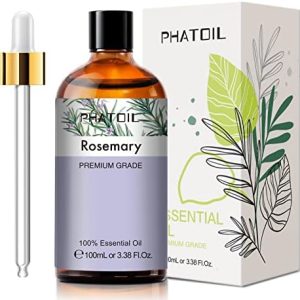100ml Rosemary Essential Oil for Aromatherapy, Diffuser, Humidifier, Candle & Soap Making